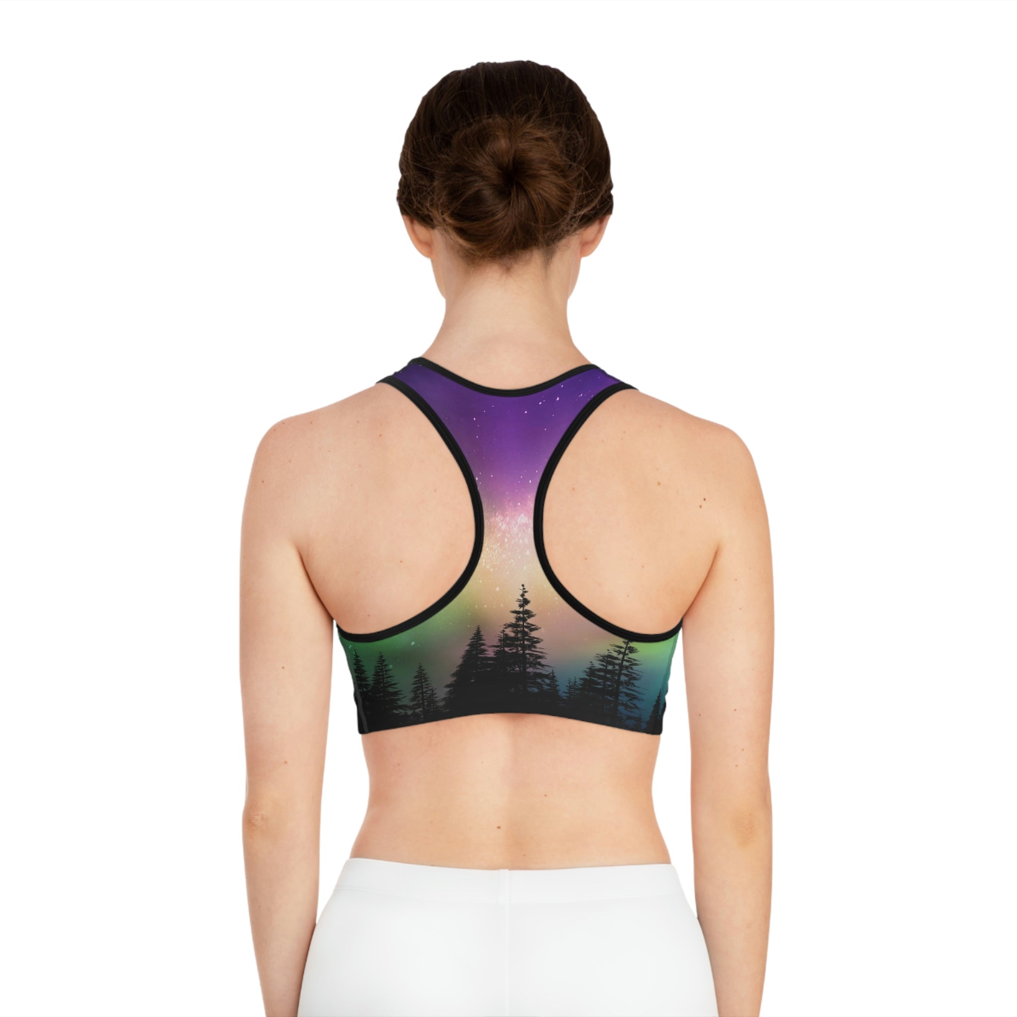 Aurora Borealis Sports Bra